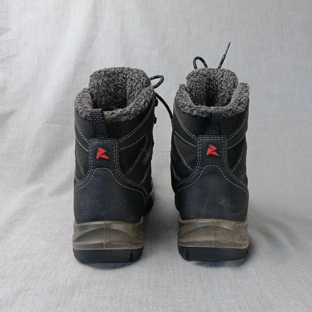 Ecco Xpedition III Gore Tex Lace Up Hiking Boots In Black US Size 8-8.5 Flaws